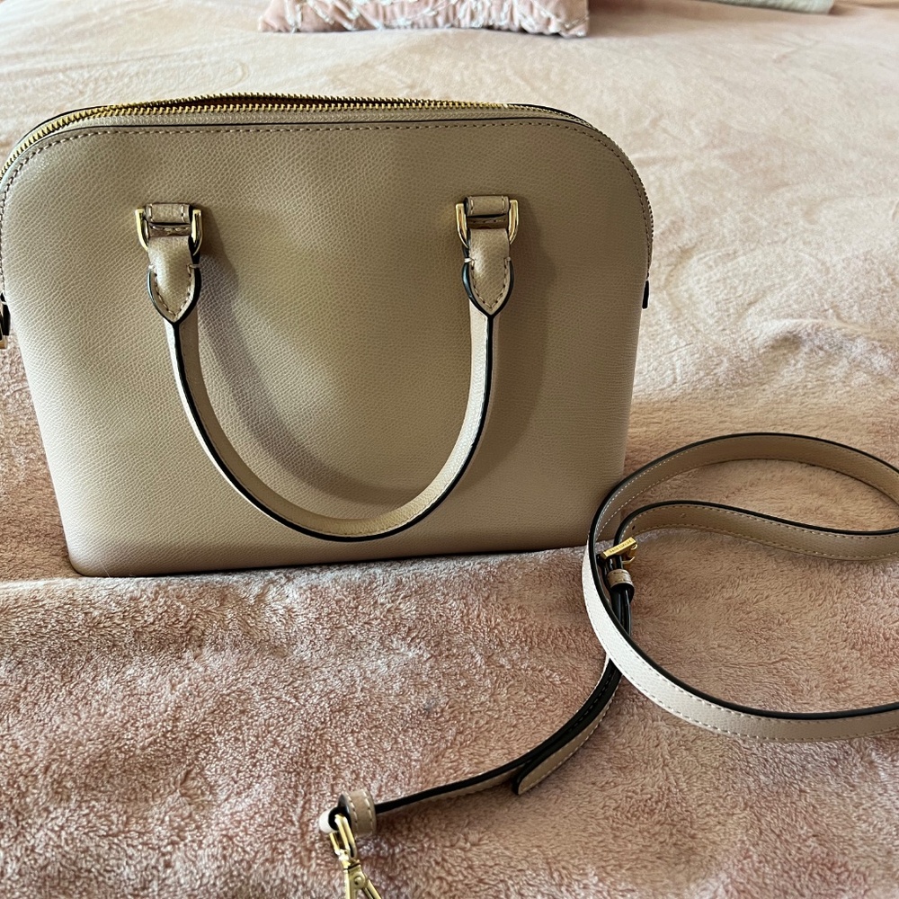 Michael Kors Beige Satchel Bag - Picture 6 of 6